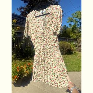 Faithfull the Brand button up dress. Worn once!